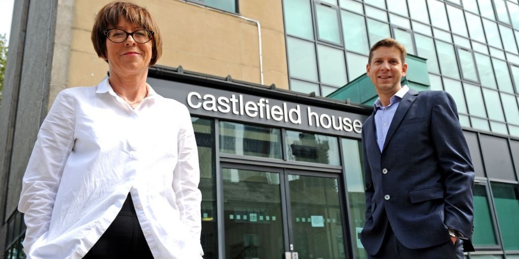 Patricia Noone and Martin James of Manchester law firm HCC Solicitors who both specialise in serious injury cases.