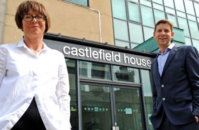 Patricia Noone and Martin James of Manchester law firm HCC Solicitors who both specialise in serious injury cases.
