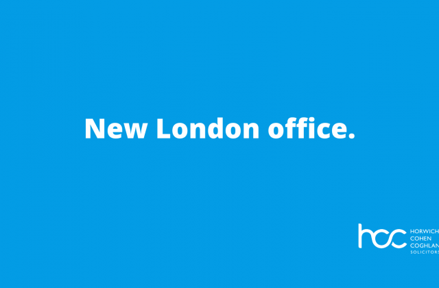 New London office for HCC Solicitors