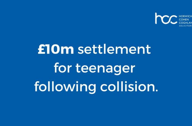 £10m settlement for a teenager