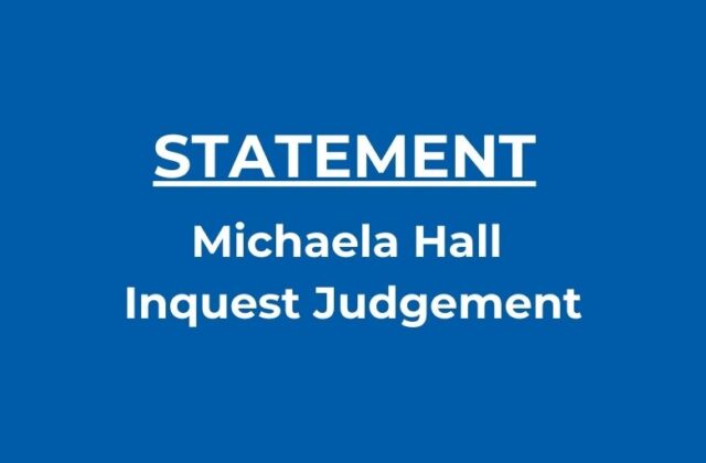 Michaela Hall Inquest Judgement Lawyers